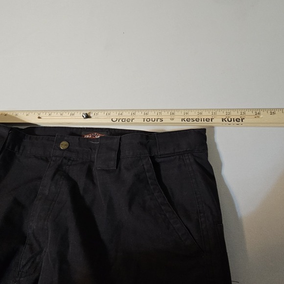TRU SPEC  Black Tactical Pants 40x30 Rip Stop Military Security - Picture 4 of 9